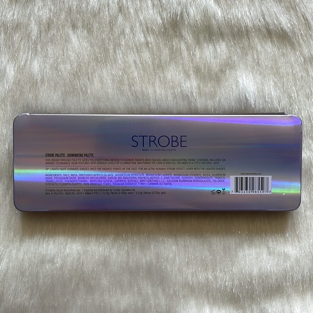 Strobe Color Illuminating Metallic Shimmer Statement Highlighter Makeup Palette - Picture 4 of 4